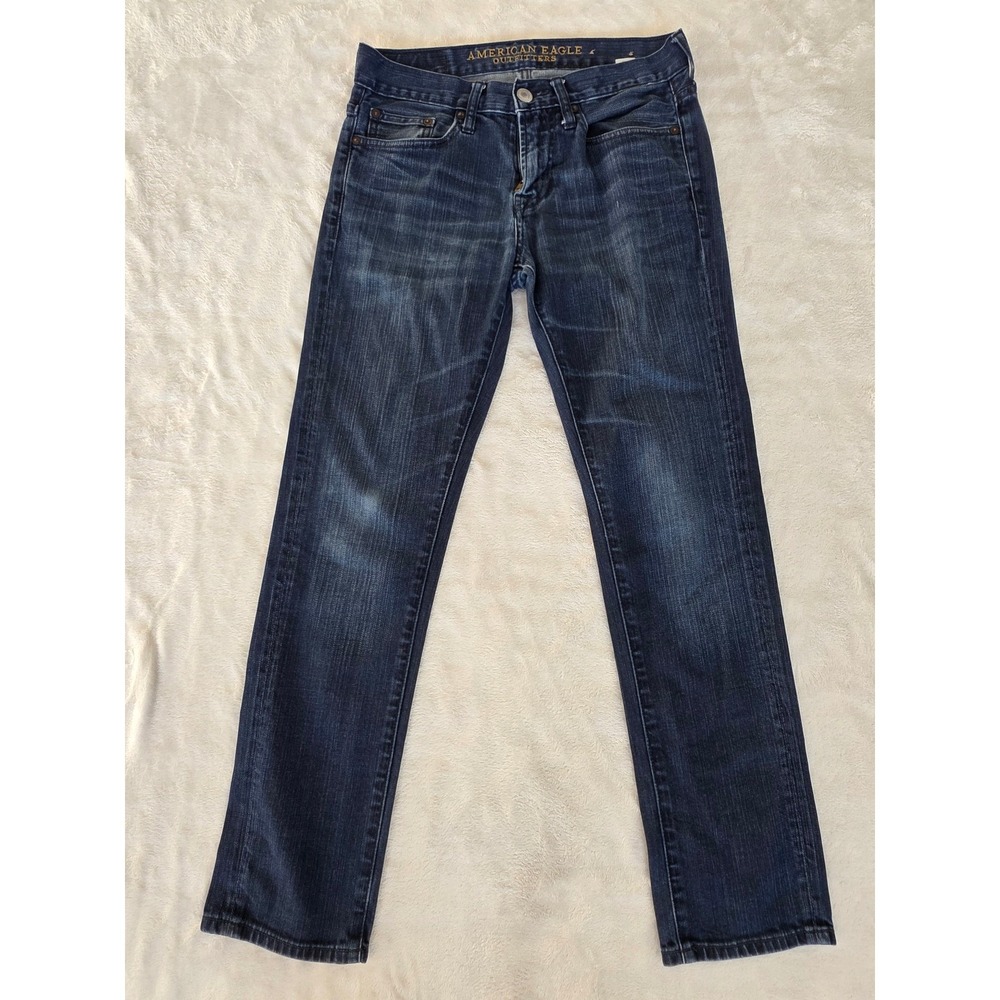 American Eagle Outfitters Skinny Jeans Dark Wash Men Size 29x30